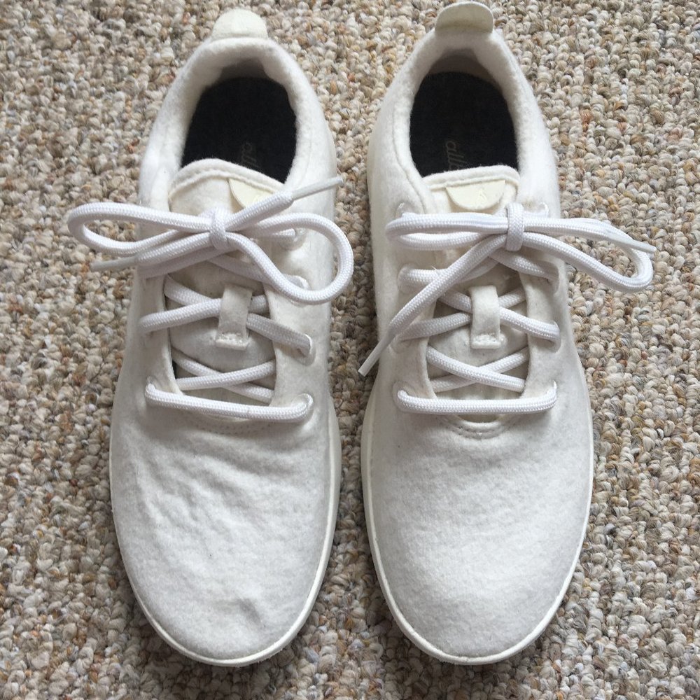 Allbird's Wool Runners, White, Women's 9
